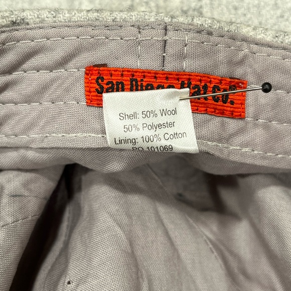 SAN DIEGO HAT CO. DRIVING/CABBY/NEWSBOY WOOL BLEND HAT/CAP - Picture 7 of 11